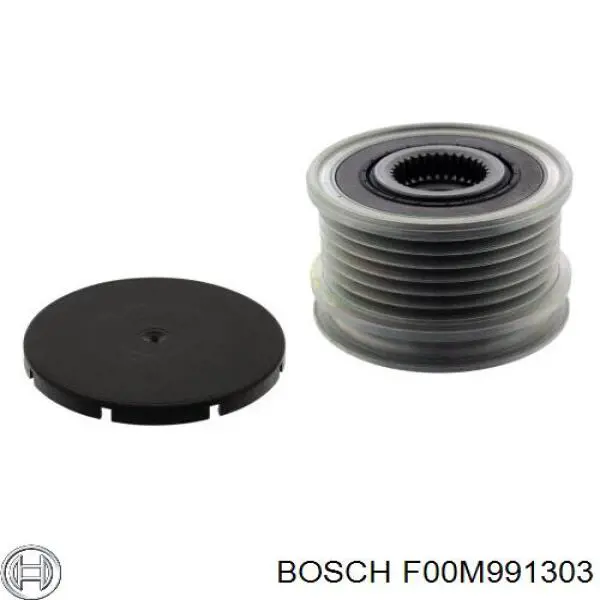 Polea de alternador Bosch F00M991303