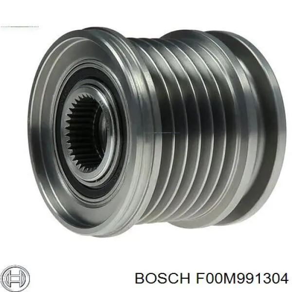 F00M991304 Bosch polea del alternador