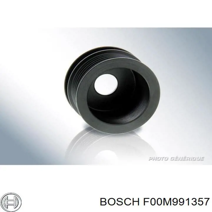 F00M991357 Bosch polea del alternador