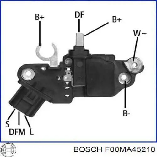 Comprar F00MA45210 Bosch Regulador del alternador