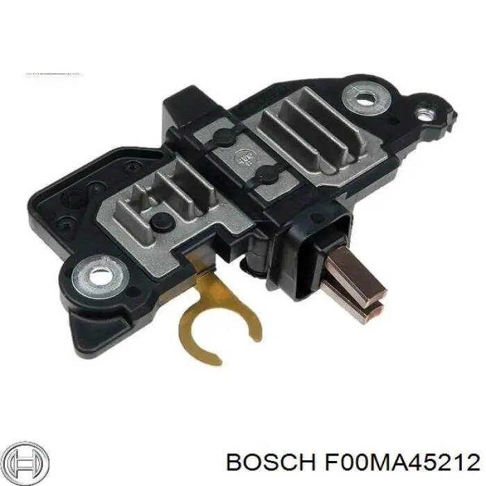 F00MA45212 Bosch regulador del alternador
