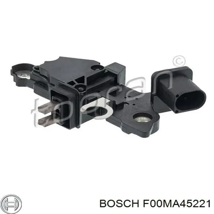 F00MA45221 Bosch regulador del alternador