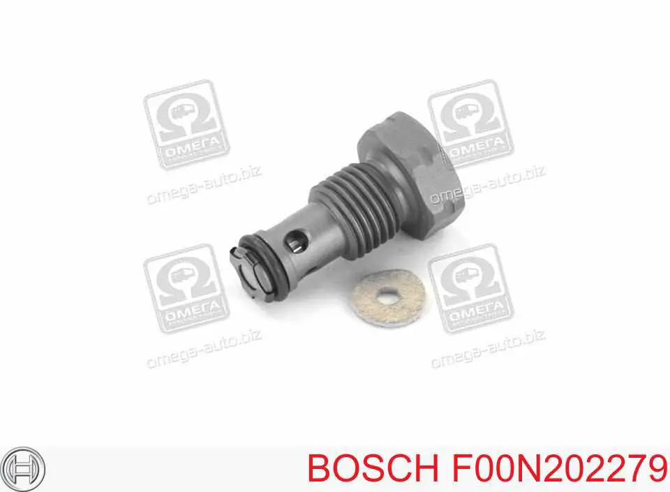 F00N202279 Bosch válvula de retención de combustible