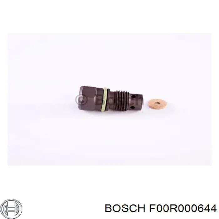 Válvula reguladora de presión del sistema common rail F00R000644 Bosch