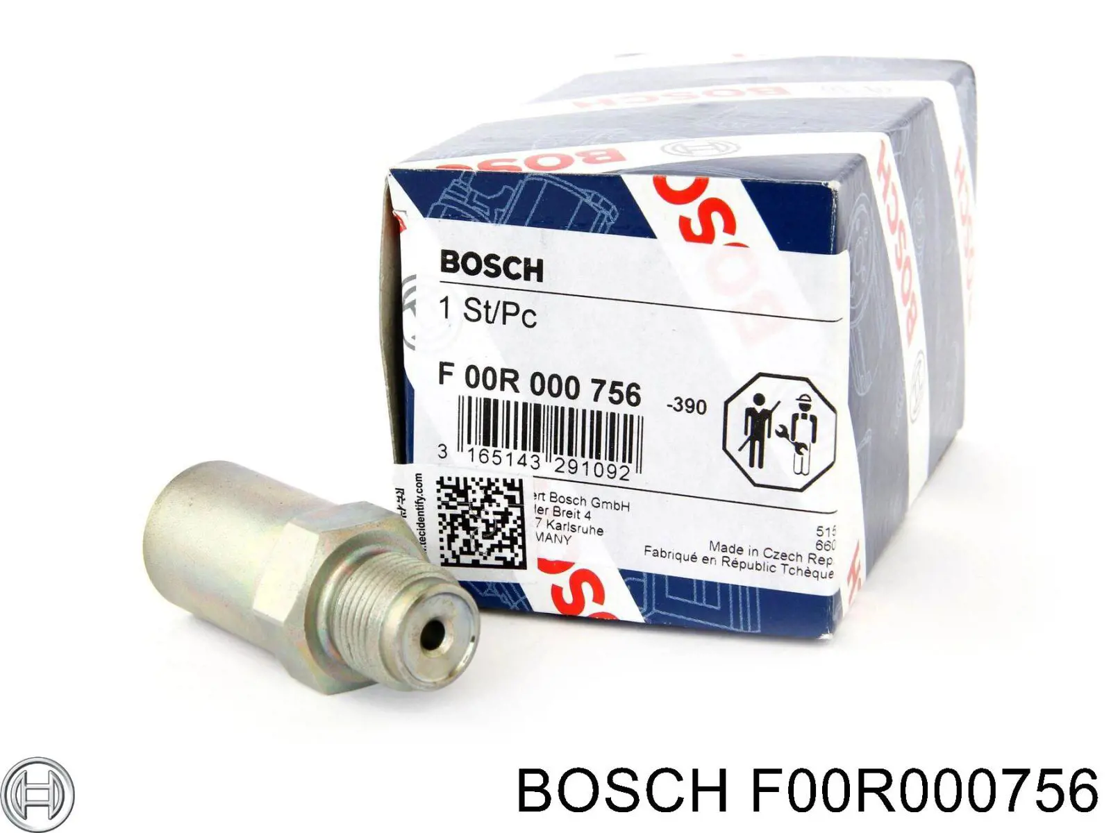 F00R000756 Bosch válvula reguladora de presión common-rail-system