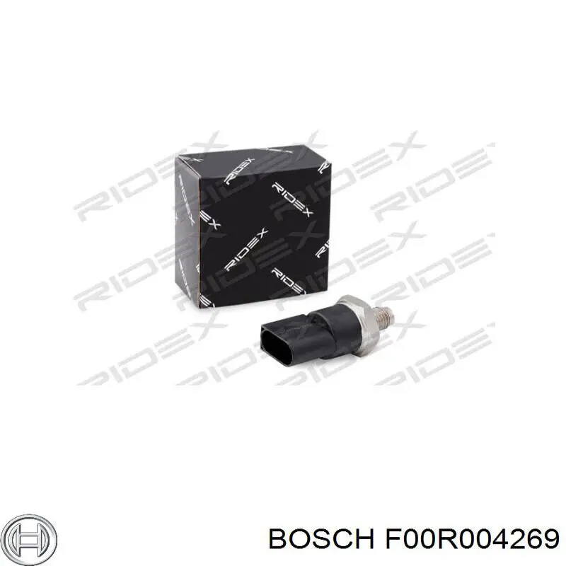 Sensor de presión de combustible F00R004269 Bosch