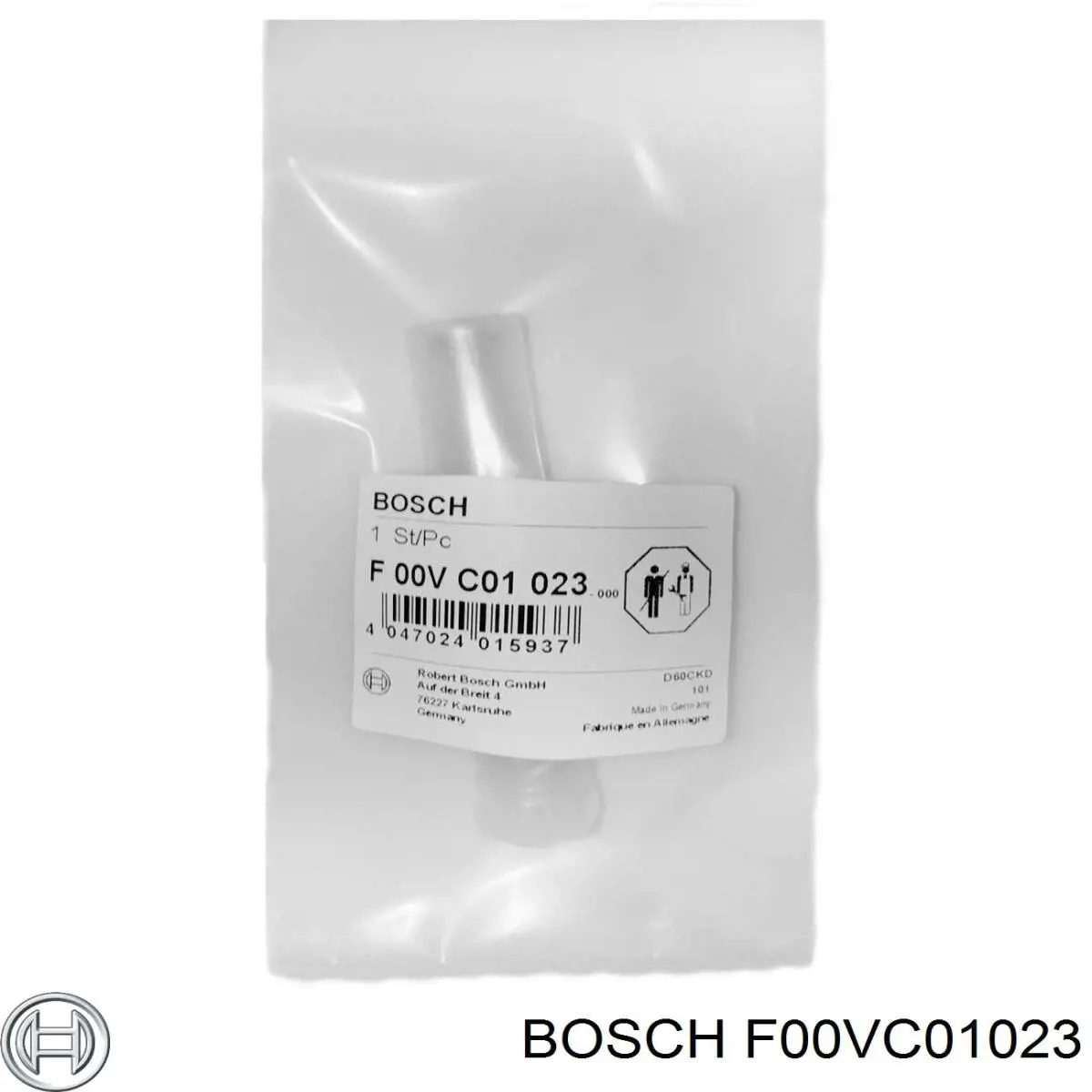 F00VC01023 Bosch válvula del inyector