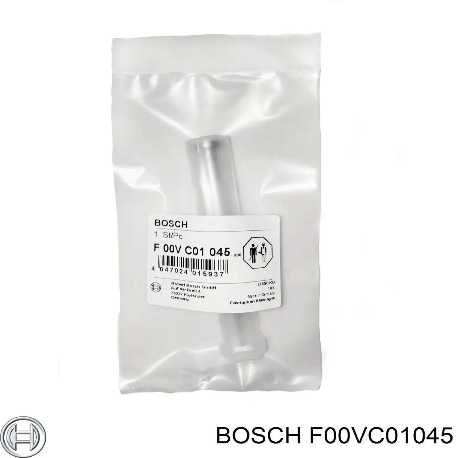 F00VC01045 Bosch válvula del inyector