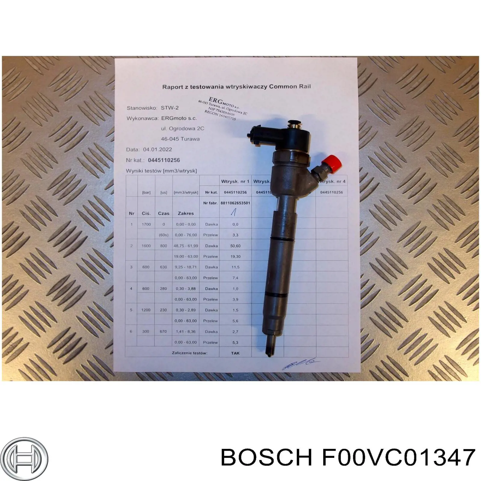 F00VC01347 Bosch Válvula de inyector