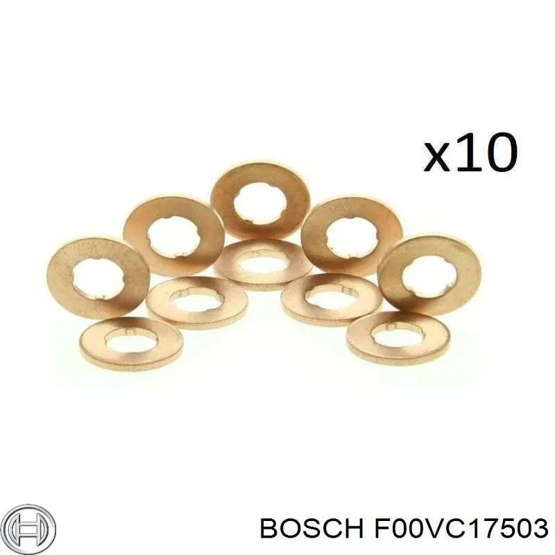 Arandela de asiento del inyector Bosch F00VC17503 precio, desde 2,18 EUR