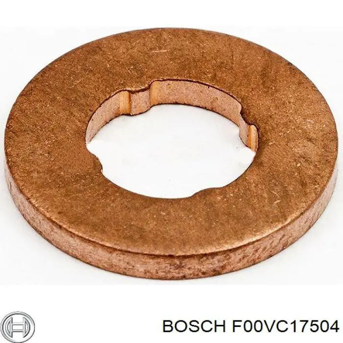 F00VC17504 Bosch junta de inyectores