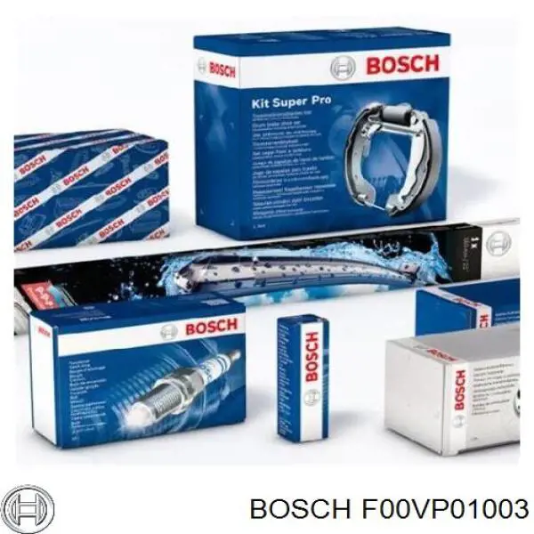 Anillo de sellado del conector de retorno del inyector F00VP01003 Bosch