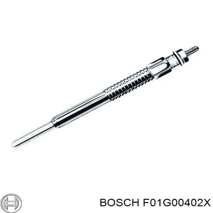 F 01G 004 02X Bosch bujía de incandescencia