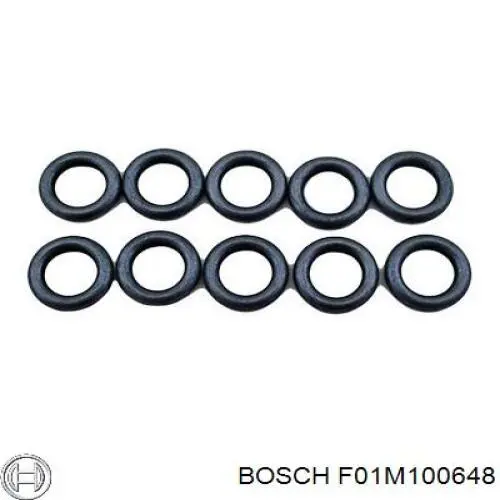 F01M100648 Bosch Racor de retorno de inyector