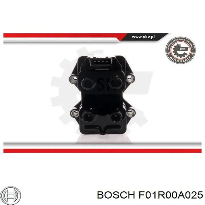 F01R00A025 Bosch bobina