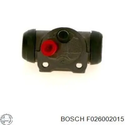 Cilindro de freno de rueda trasero BOSCH F026002015