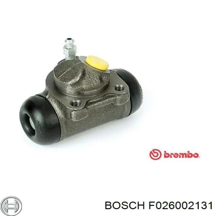 F026002131 Bosch cilindro de freno de rueda trasero