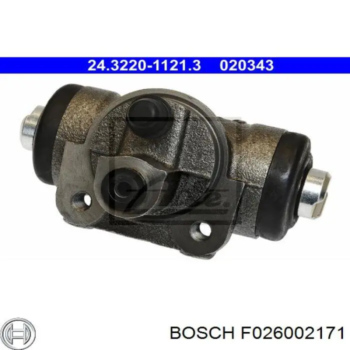 F026002171 Bosch cilindro de freno de rueda trasero