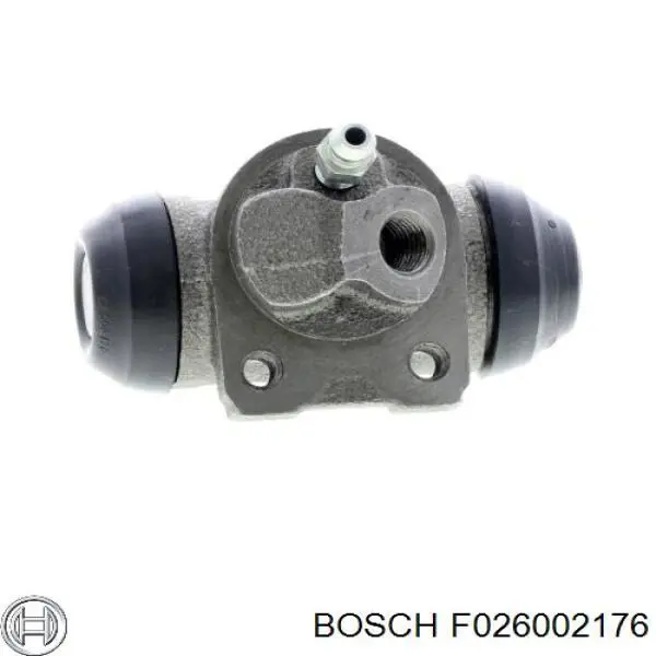 Cilindro de freno de rueda trasero BOSCH F026002176