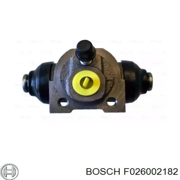 Cilindro de freno de rueda trasero BOSCH F026002182
