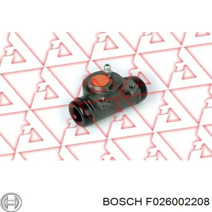 Bombín de freno de rueda trasero Bosch F026002208