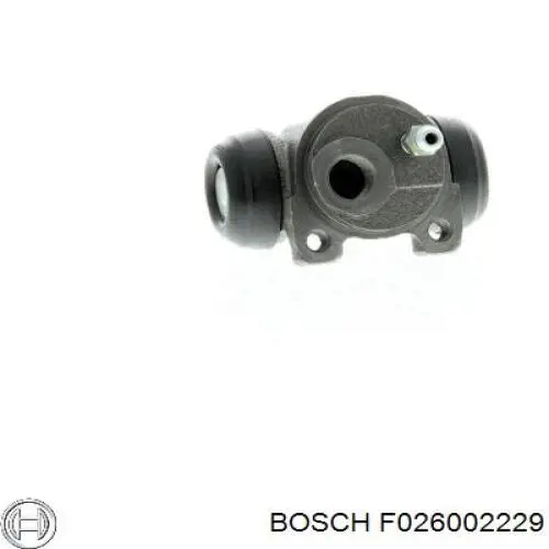 F026002229 Bosch cilindro de freno de rueda trasero