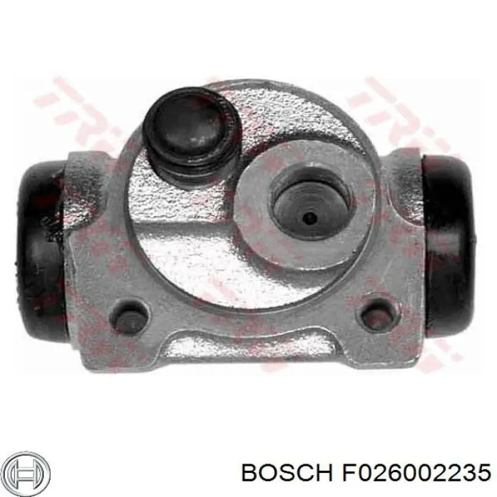 F026002235 Bosch cilindro de freno de rueda trasero