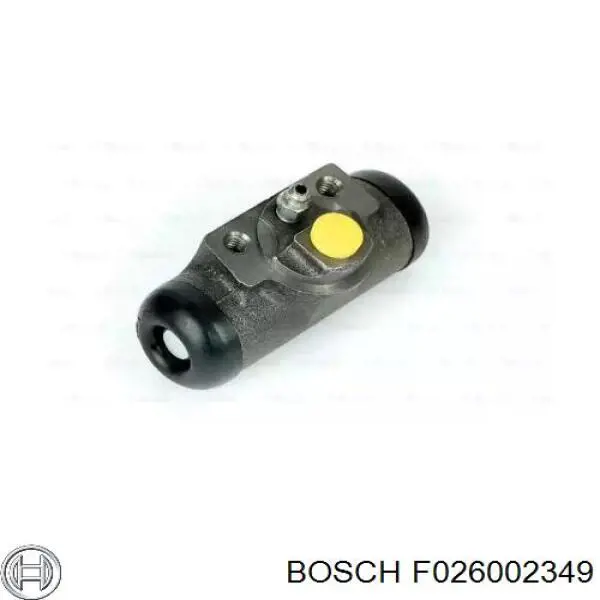 F026002349 Bosch cilindro de freno de rueda trasero