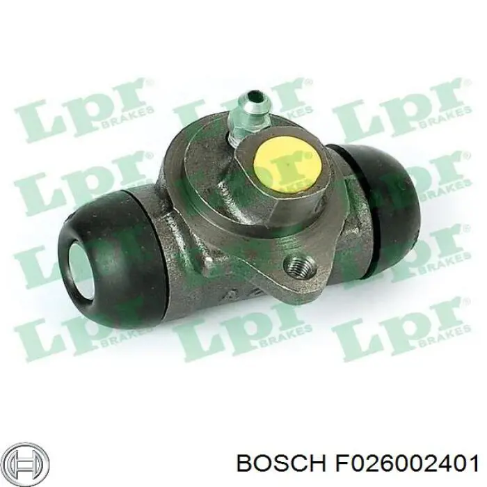 F026002401 Bosch cilindro de freno de rueda trasero