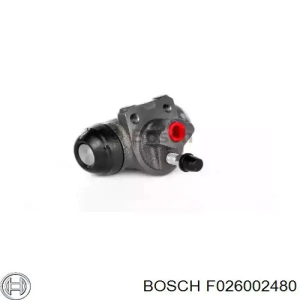 Cilindro de freno de rueda trasera F026002480 Bosch