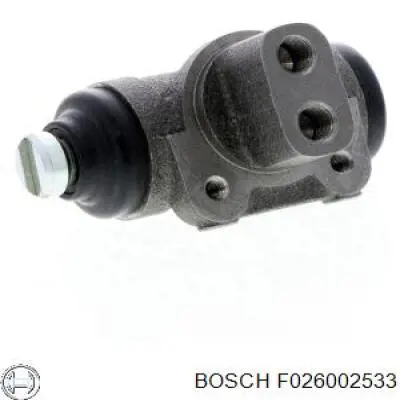F026002533 Bosch cilindro de freno de rueda trasero