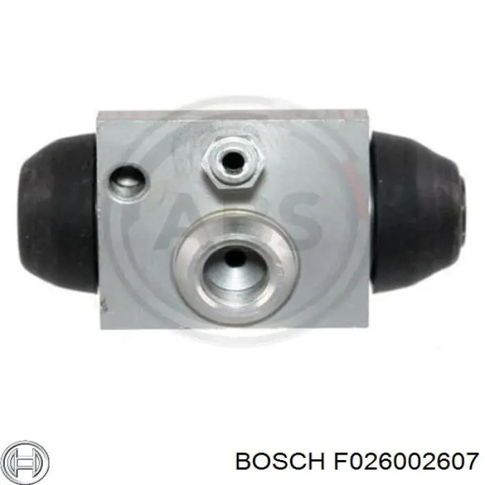 Cilindro de freno de rueda trasero BOSCH F026002607