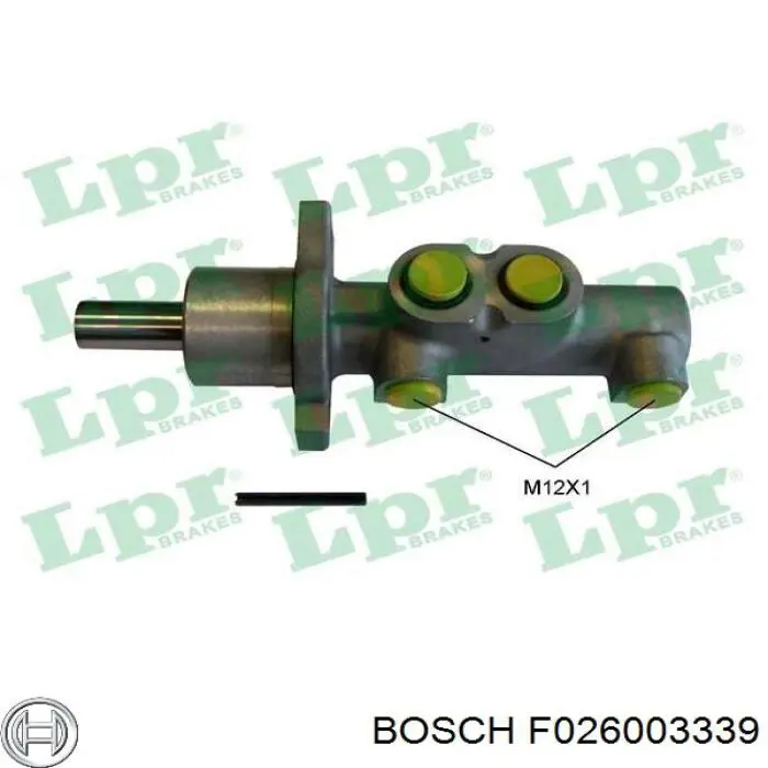 F026003339 Bosch bomba de freno