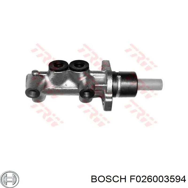 F 026 003 594 Bosch bomba de freno