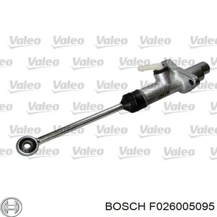 F026005095 Bosch cilindro maestro de embrague