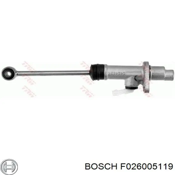 Cilindro maestro de embrague 60815759 Fiat/Alfa/Lancia