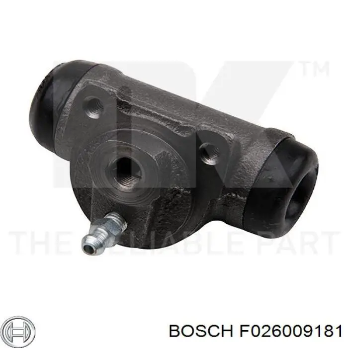 F026009181 Bosch Cilindro de freno de rueda trasera