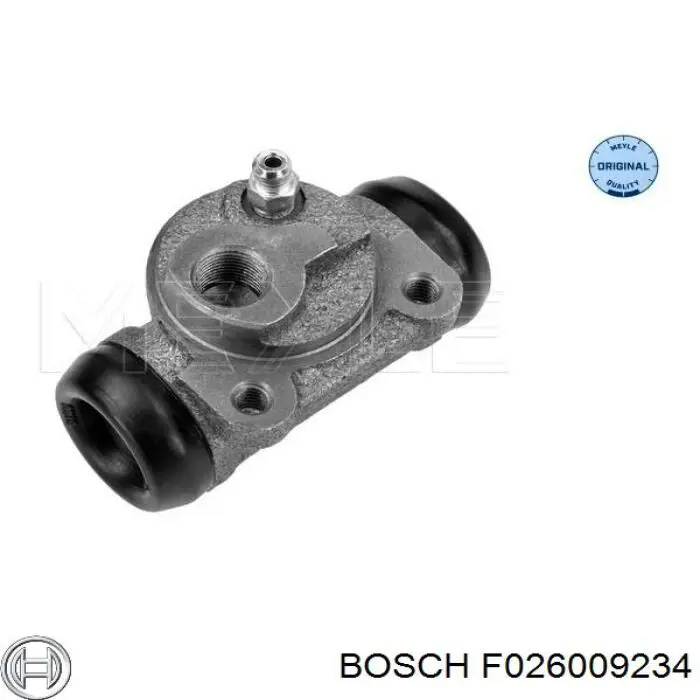 F 026 009 234 Bosch cilindro de freno de rueda trasero