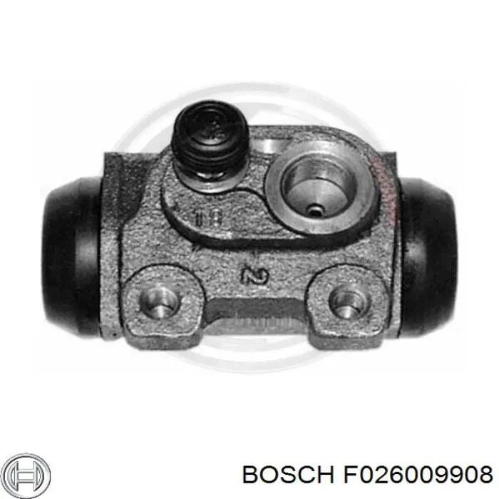 Comprar F026009908 Bosch Cilindro de freno de rueda trasera
