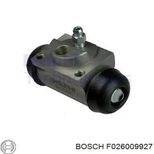 F026009927 Bosch cilindro de freno de rueda trasero
