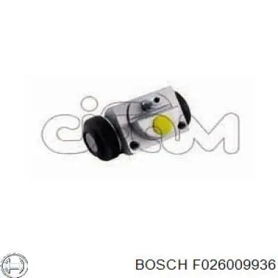 Bombín de freno de rueda trasero Bosch F026009936