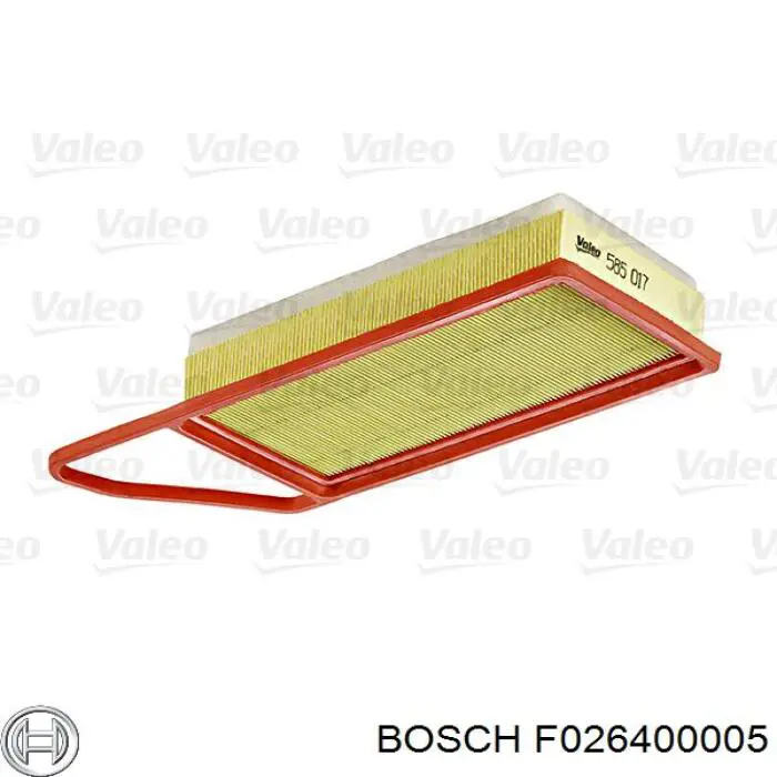 Filtro de aire Ford Fiesta JH, JD