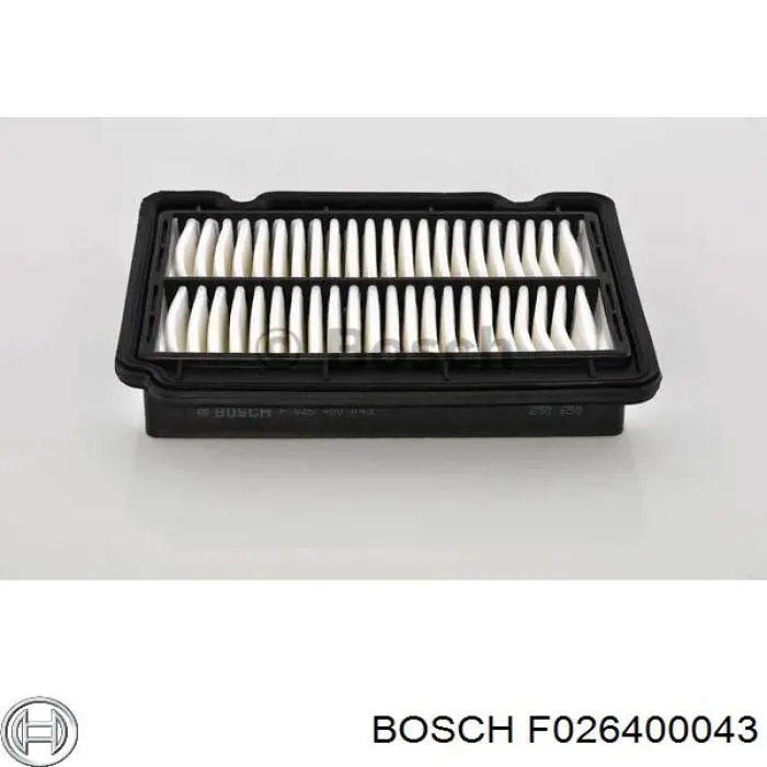 F026400043 Bosch filtro de aire