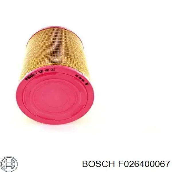 F026400067 Bosch filtro de aire