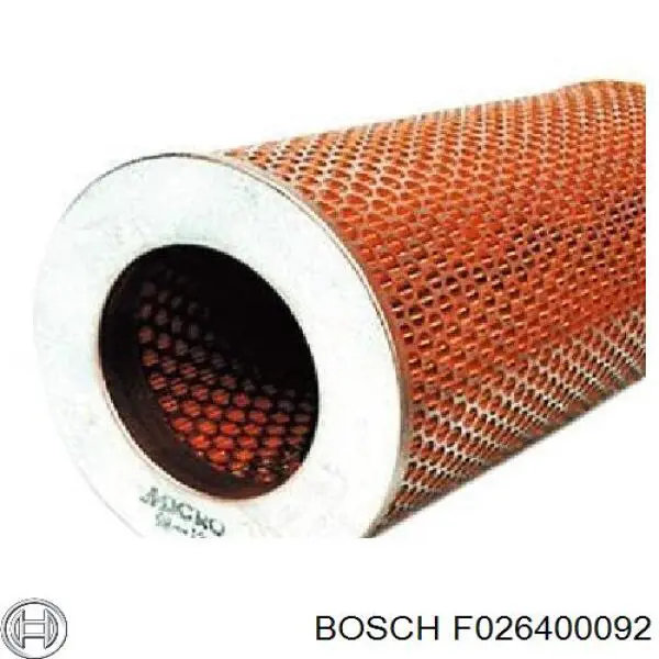 F026400092 Bosch filtro de aire