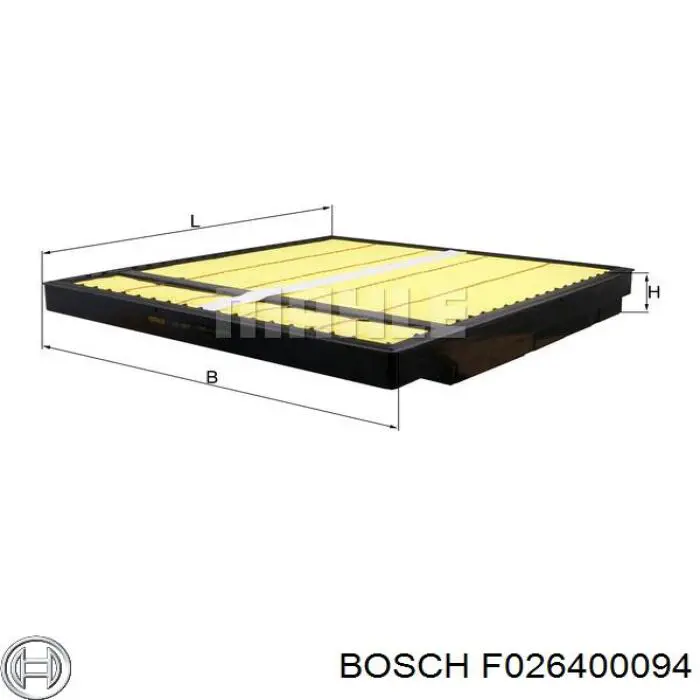 Comprar LX747 Mahle Original Filtro de aire