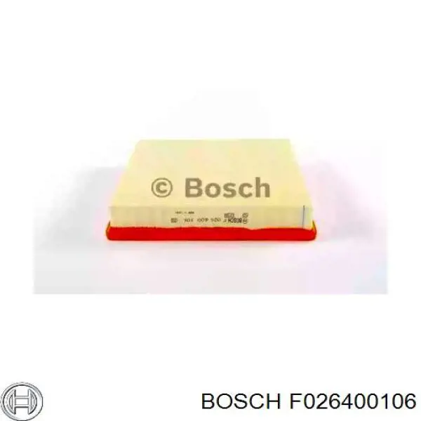 F026400106 Bosch filtro de aire