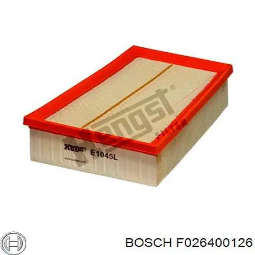 El filtro de aire Bosch F026400126 precio, desde 9,29 EUR