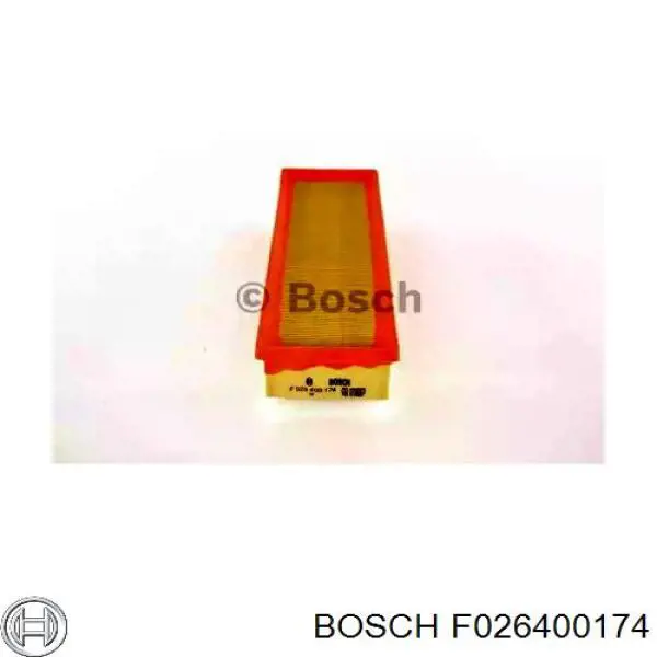 F026400174 Bosch filtro de aire