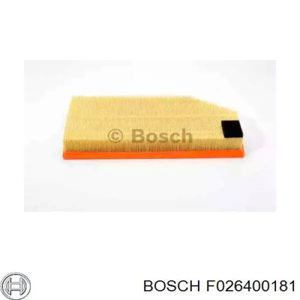 Filtro de aire F026400181 Bosch